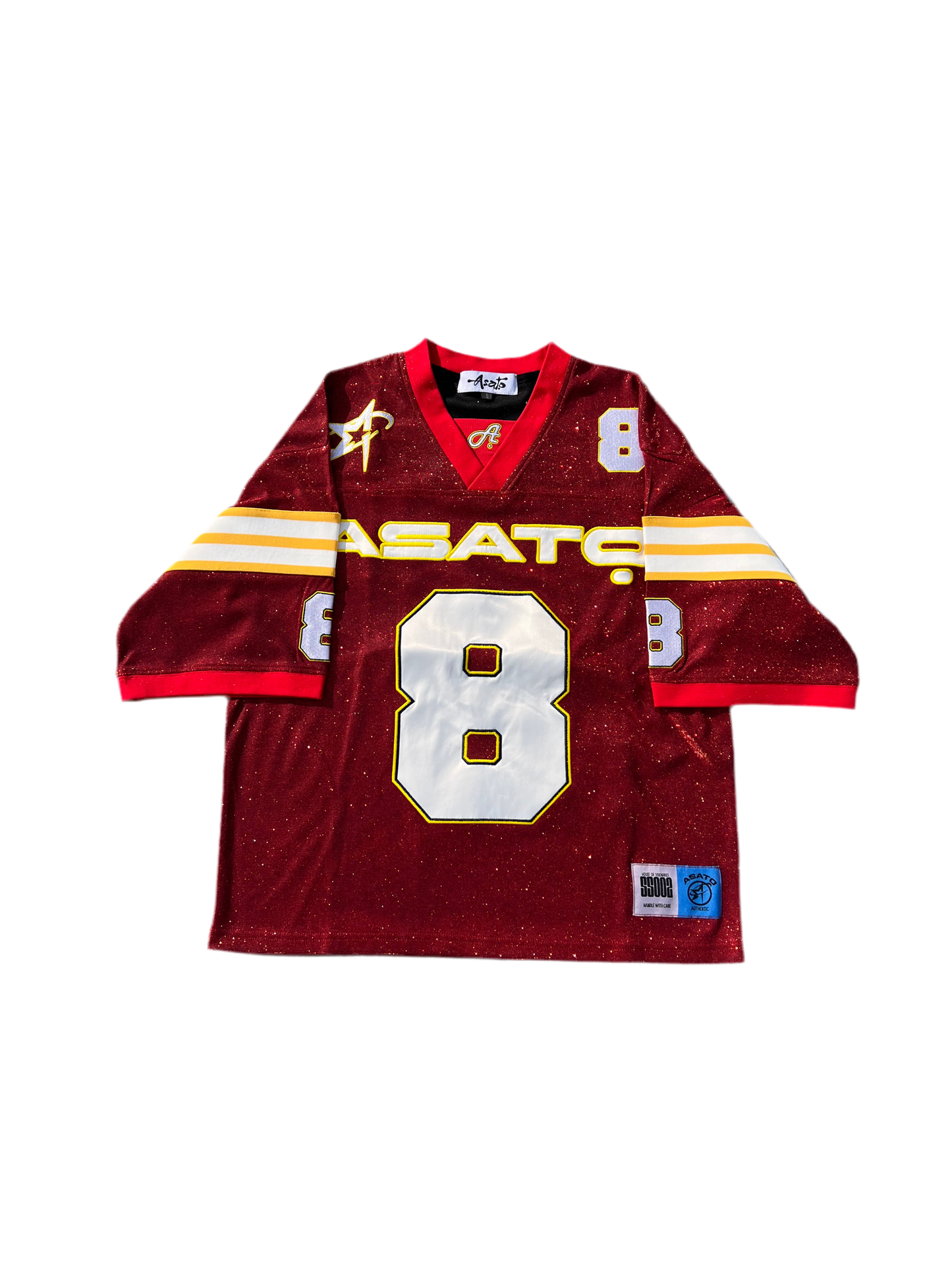 ASATO 'DIAMOND' JERSEY RED