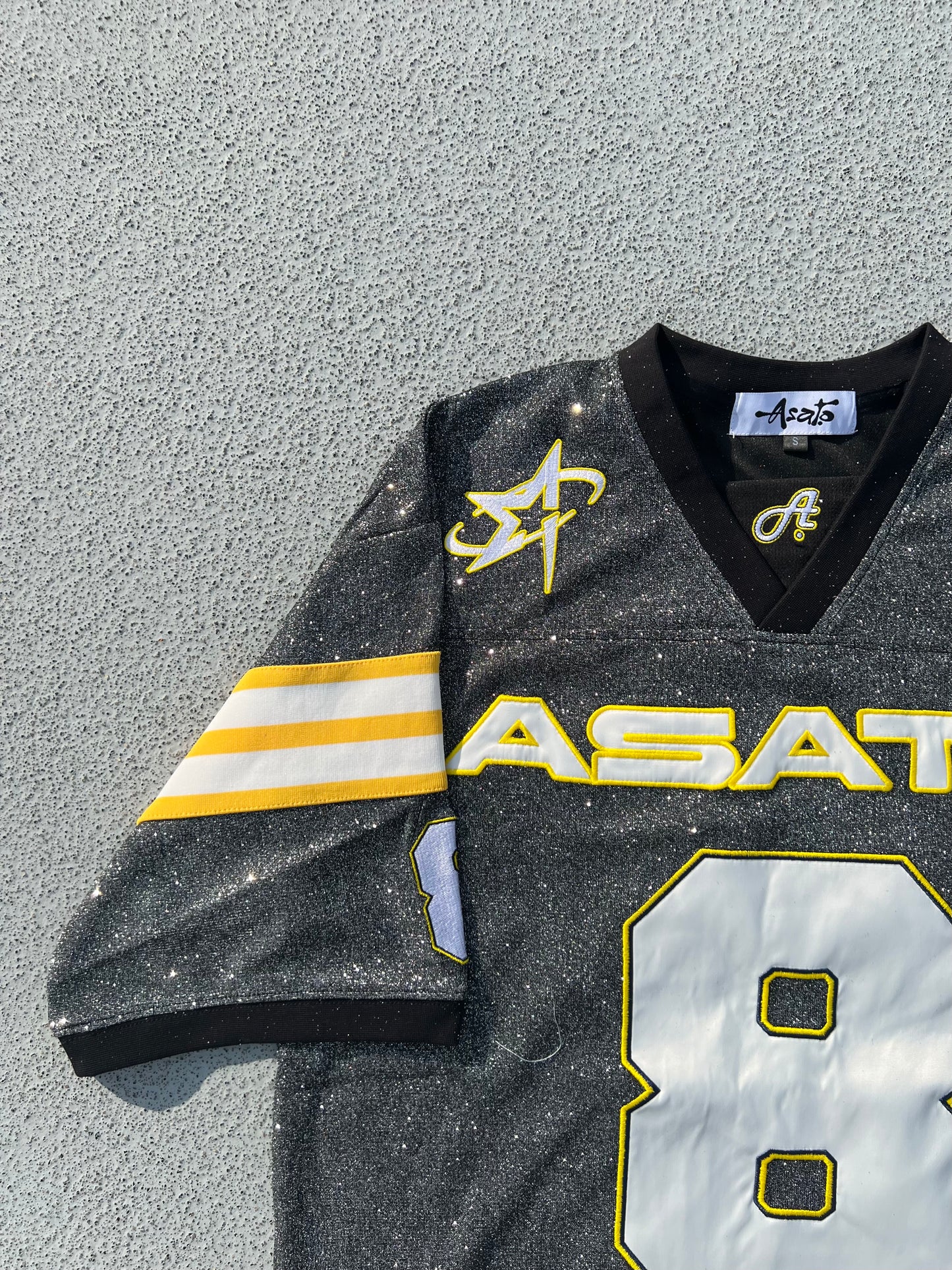 ASATO 'DIAMOND' JERSEY BLACK