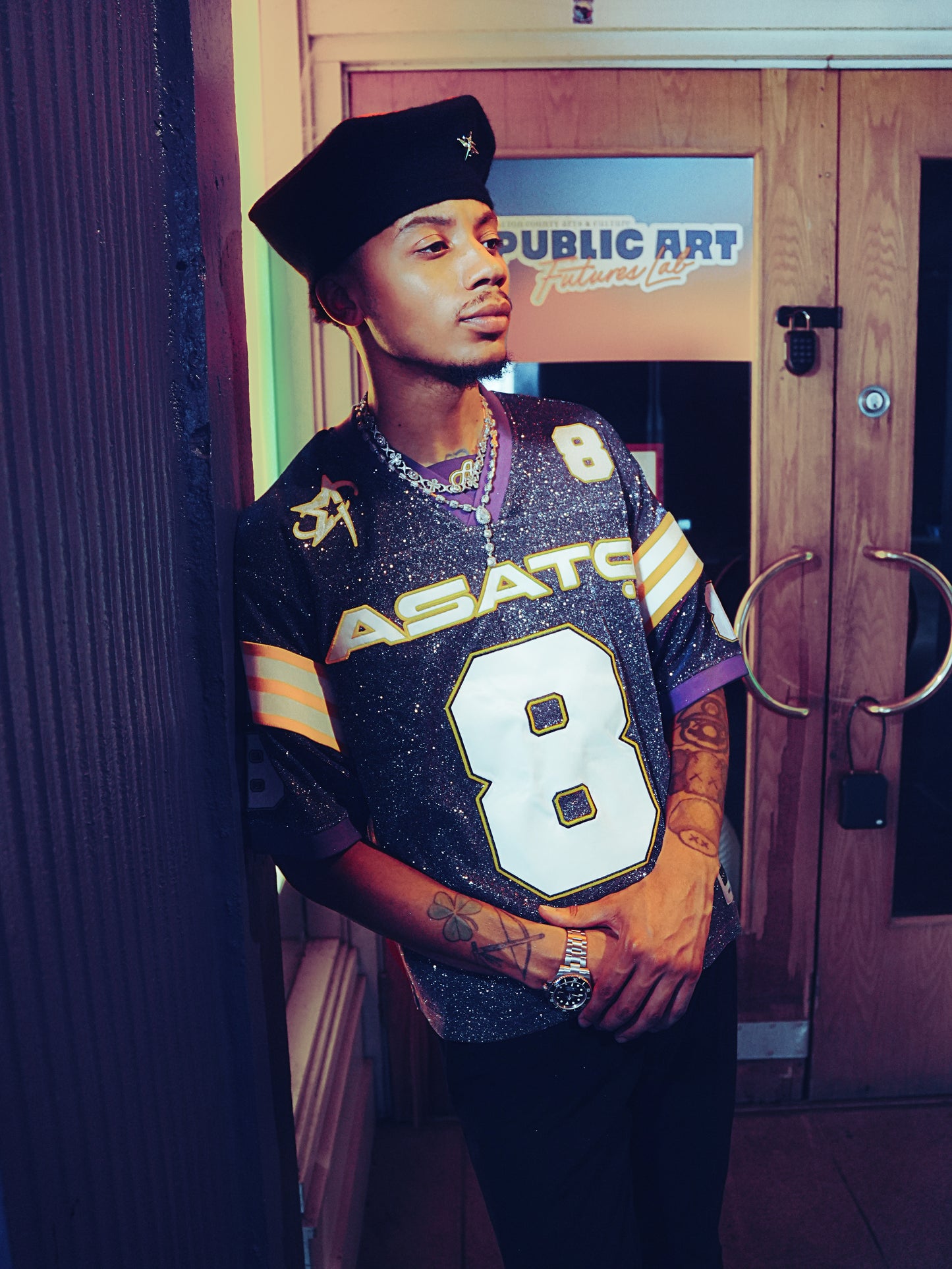 ASATO 'DIAMOND' JERSEY PURPLE
