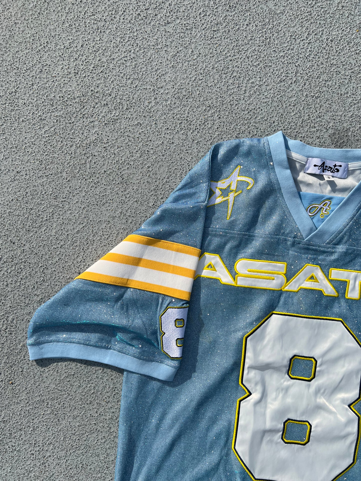 ASATO 'DIAMOND' JERSEY BLUE