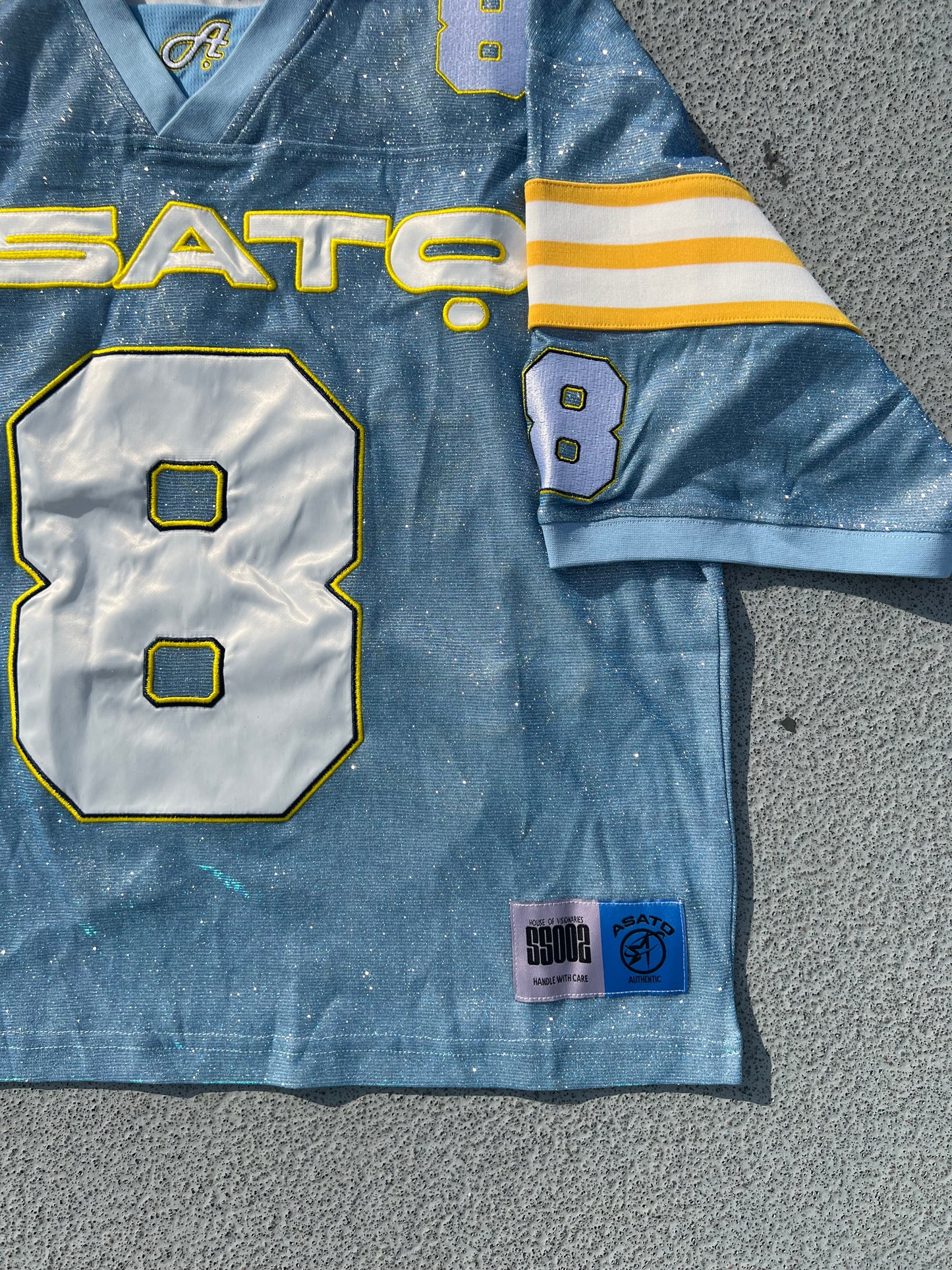 ASATO 'DIAMOND' JERSEY BLUE