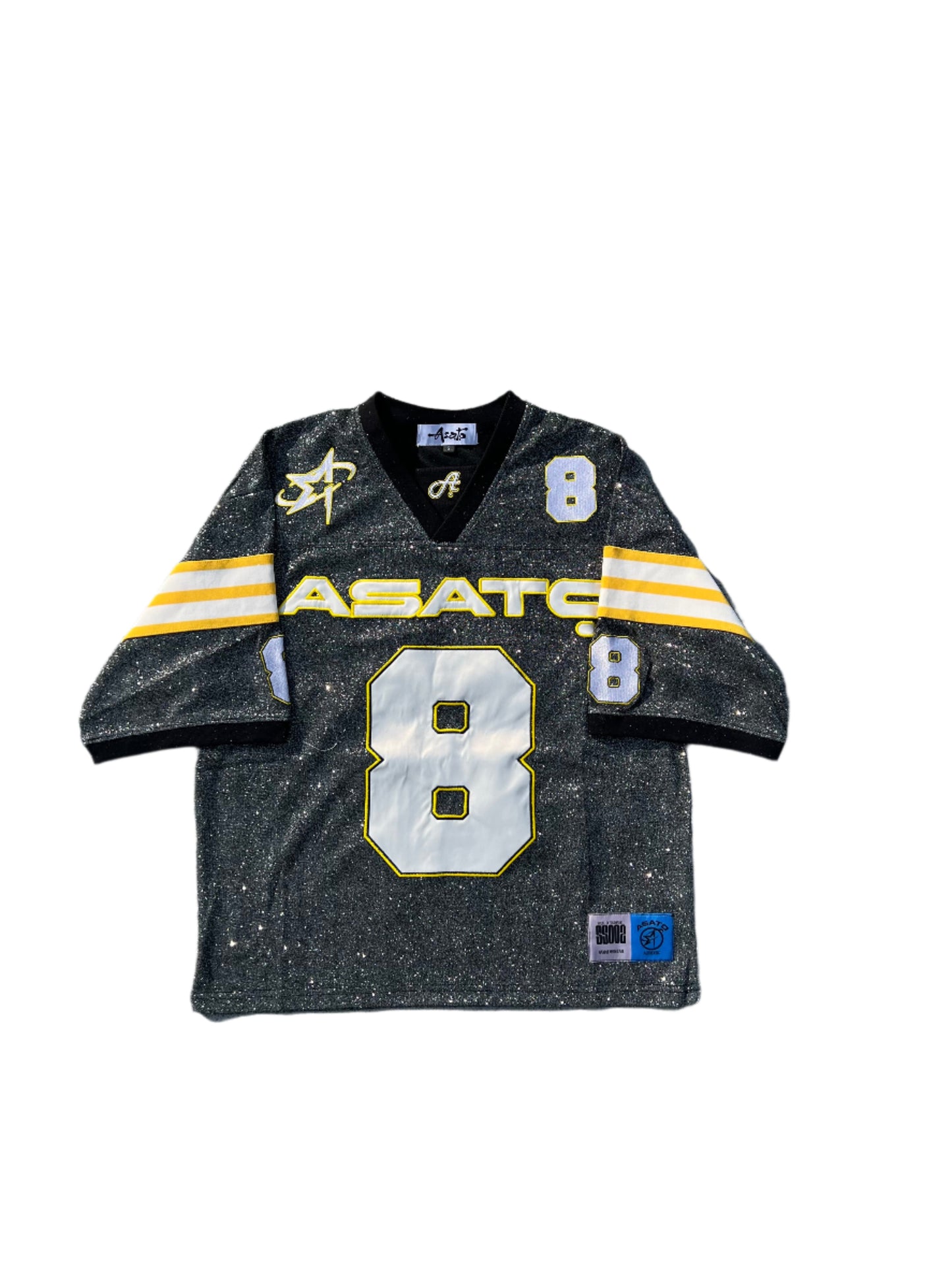 ASATO 'DIAMOND' JERSEY BLACK