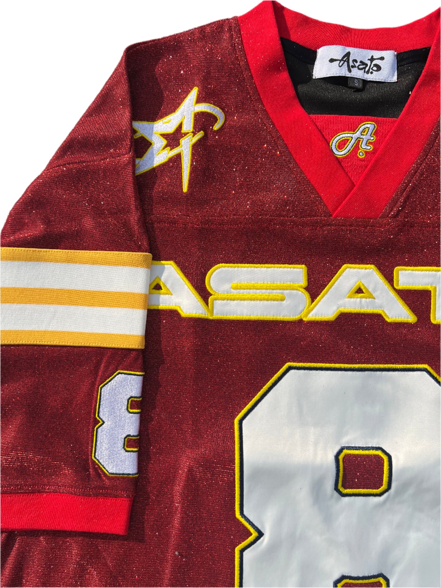 ASATO 'DIAMOND' JERSEY RED