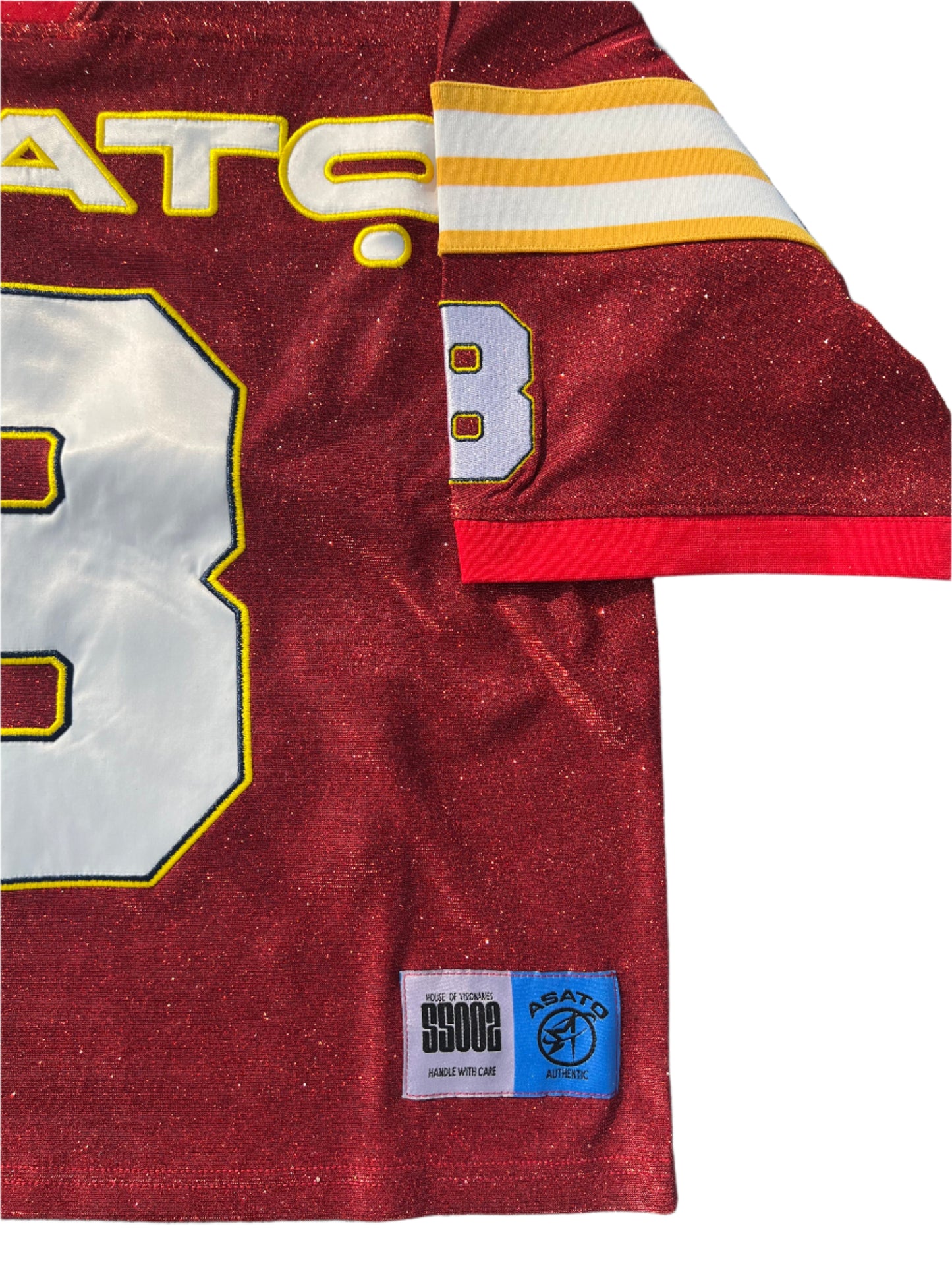ASATO 'DIAMOND' JERSEY RED