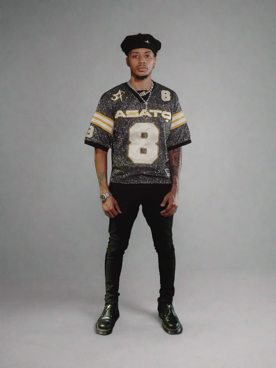 ASATO 'DIAMOND' JERSEY BLACK