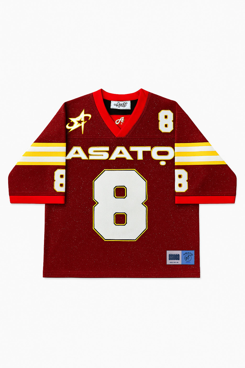 ASATO 'DIAMOND' JERSEY RED