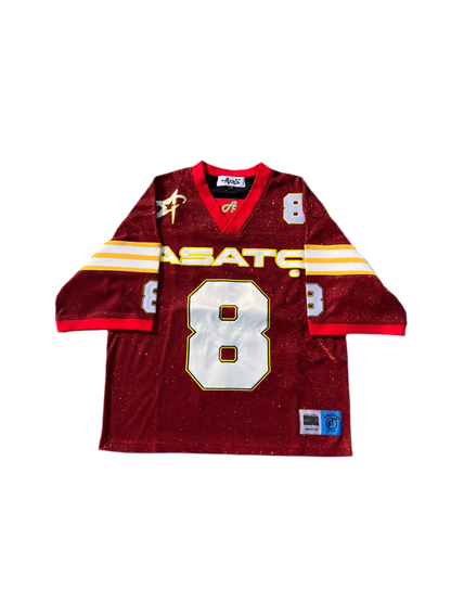 ASATO 'DIAMOND' JERSEY RED