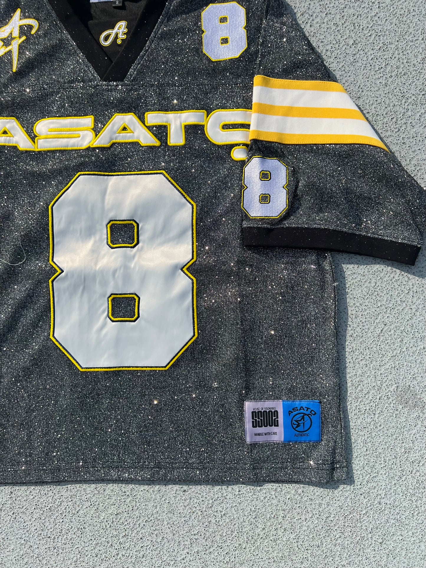 ASATO 'DIAMOND' JERSEY BLACK