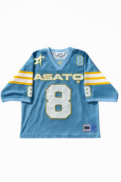 ASATO 'DIAMOND' JERSEY BLUE