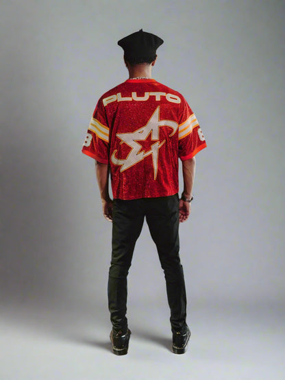 ASATO 'DIAMOND' JERSEY RED